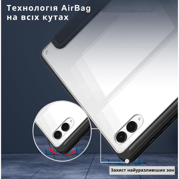 Фото - Чехол для планшета BeCover Soft Edge TPU с креплением for Samsung Galaxy Tab S11 Ultra (SM-X930/X936) 14.6" Black (715574)